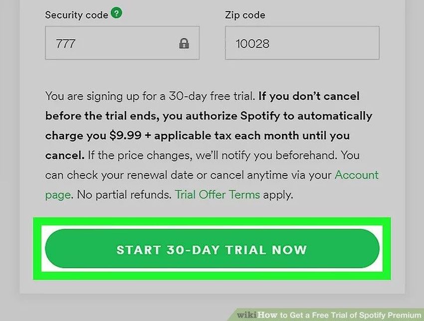 Spotify account management