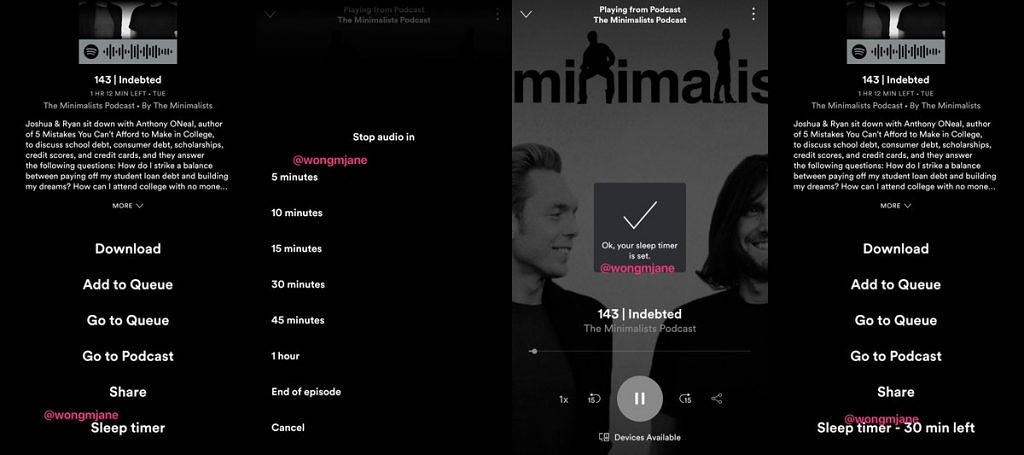 Spotify music sleep timer for mac desktop
